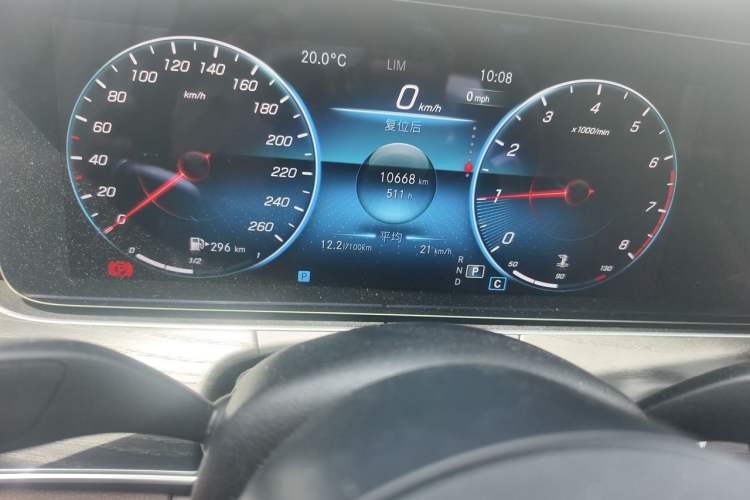 Used Mercedes-Benz E-Class 2022 Revised E 300 L Sporty and Stylish Edition Instrument Cluster