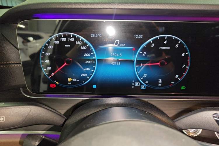 Used Mercedes-Benz E-Class 2022 Revised Version E 300 L Sport Luxury Edition Instrument Cluster