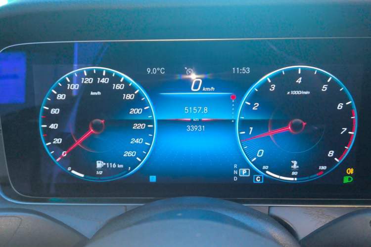 Used Mercedes-Benz E-Class 2022 E 260 Stylish Sports Edition Instrument Cluster