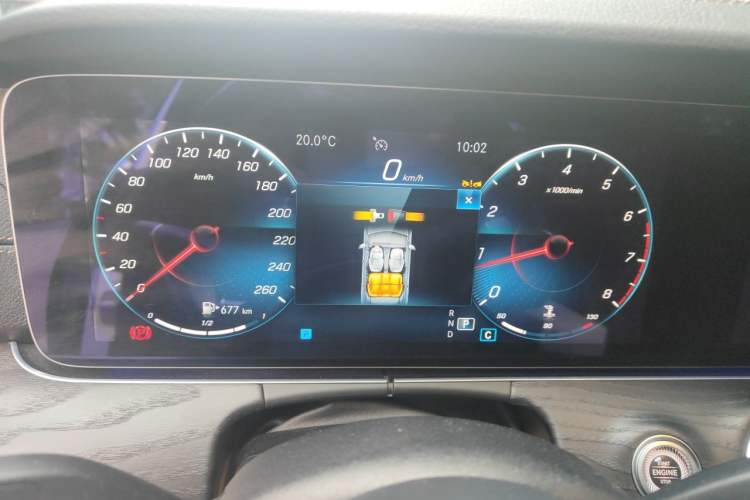 Used Mercedes-Benz E-Class 2022 Revised Version E 300 L Sporty and Stylish Edition Instrument Cluster