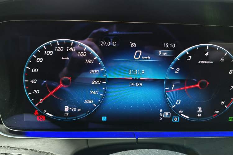 Used Mercedes-Benz E-Class 2022 Revised E 300 L Sporty and Stylish Edition Instrument Cluster