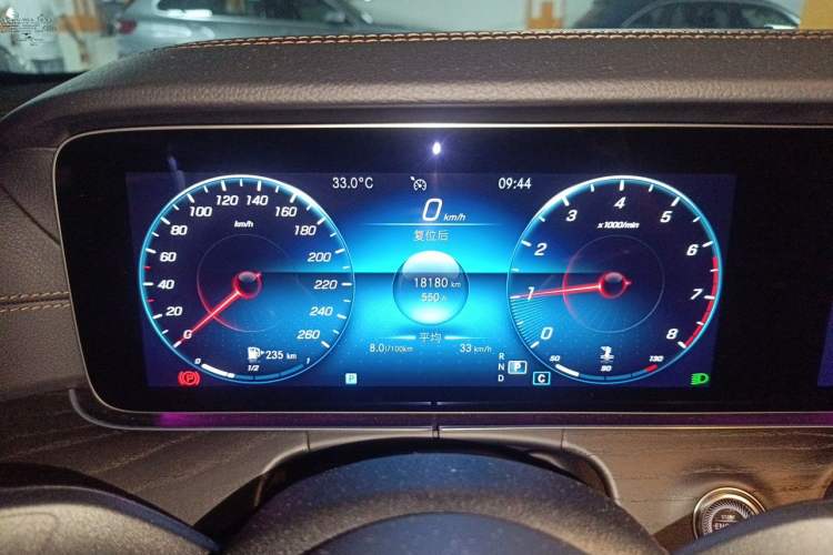 Used Mercedes-Benz E-Class 2022 Revised E 300 L Sporty and Stylish Edition Instrument Cluster