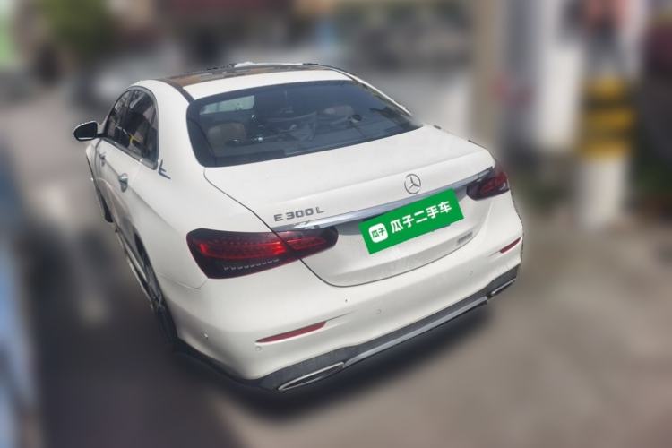 Used Mercedes-Benz E-Class 2022 Revised E 300 L Sporty and Stylish Edition Rear Left 45 Deg