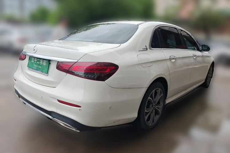 Used Mercedes-Benz E-Class 2022 Revised E 300 L Sporty and Stylish Edition Rear Right 45 Deg