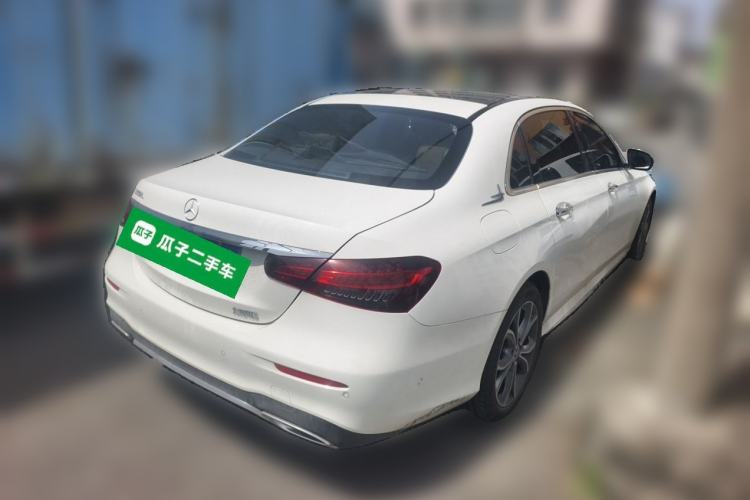 Used Mercedes-Benz E-Class 2022 Revised E 300 L Sporty and Stylish Edition Rear Right 45 Deg