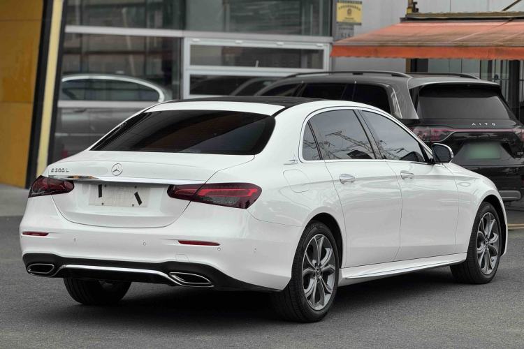 Used Mercedes-Benz E-Class 2022 E 300 L Sporty and Stylish Model Rear Right 45 Deg
