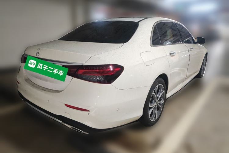 Used Mercedes-Benz E-Class 2022 Revised E 300 L Sporty and Stylish Edition Rear Right 45 Deg