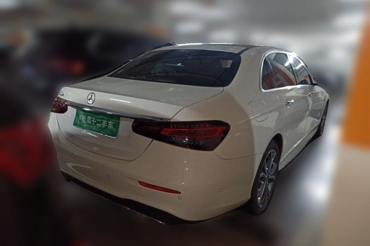 Used Mercedes-Benz E-Class 2022 Revised E 300 L Sporty and Stylish Edition Rear Right 45 Deg