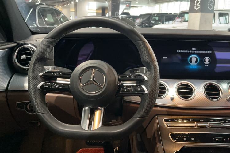 Used Mercedes-Benz E-Class 2022 Revised E 300 L Sporty and Stylish Edition Steering Wheel