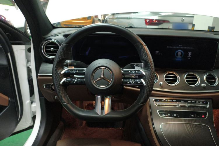 Used Mercedes-Benz E-Class 2022 Revised E 300 L Sporty and Stylish Edition Steering Wheel