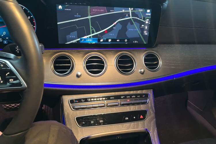 Used Mercedes-Benz E-Class 2023 E 300 L Luxury Model Audio And AC Panel