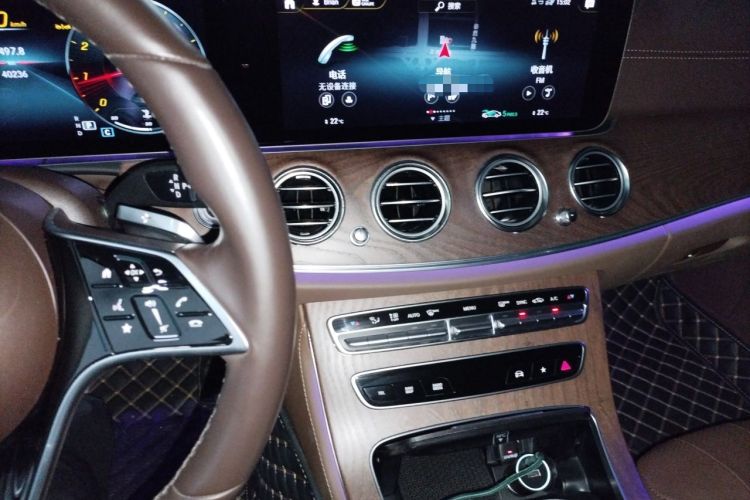 Used Mercedes-Benz E-Class 2023 E 300 L Luxury Model Audio And AC Panel