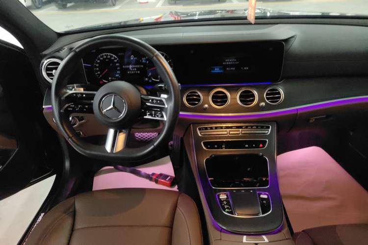 Used Mercedes-Benz E-Class 2023 E 300 L Sporty and Stylish Model Audio And AC Panel