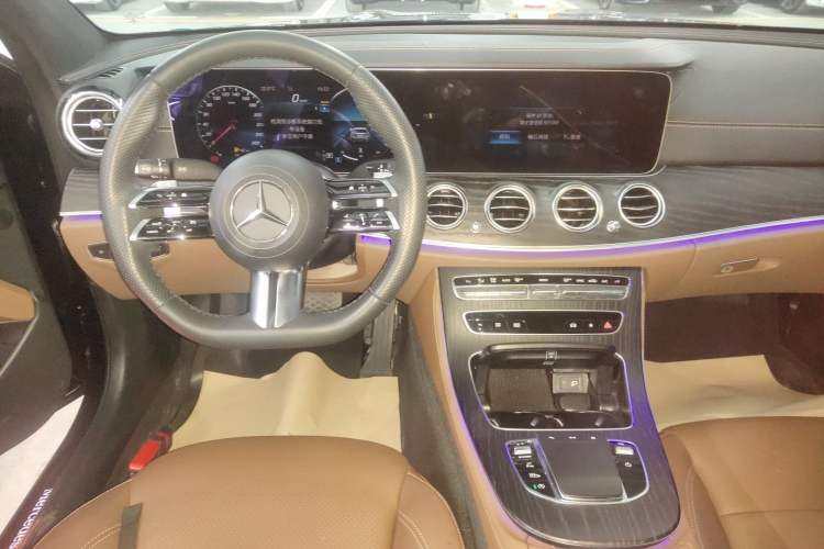 Used Mercedes-Benz E-Class 2023 E 300 L Sporty and Stylish Model Audio And AC Panel