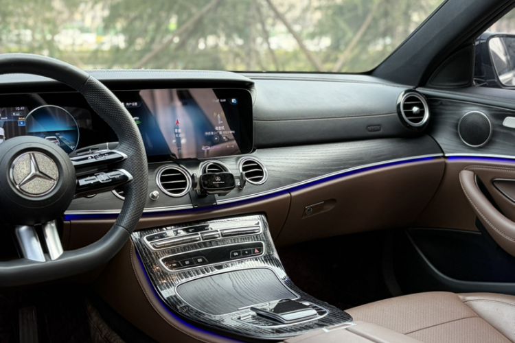Used Mercedes-Benz E-Class 2023 E 300 L Sporty and Stylish Model Audio And AC Panel