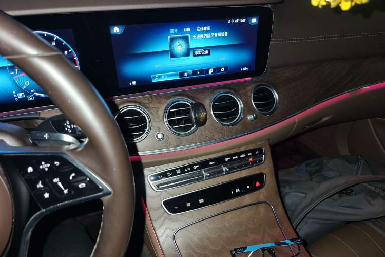 Used Mercedes-Benz E-Class 2023 E 300 L Luxury Model Audio And AC Panel