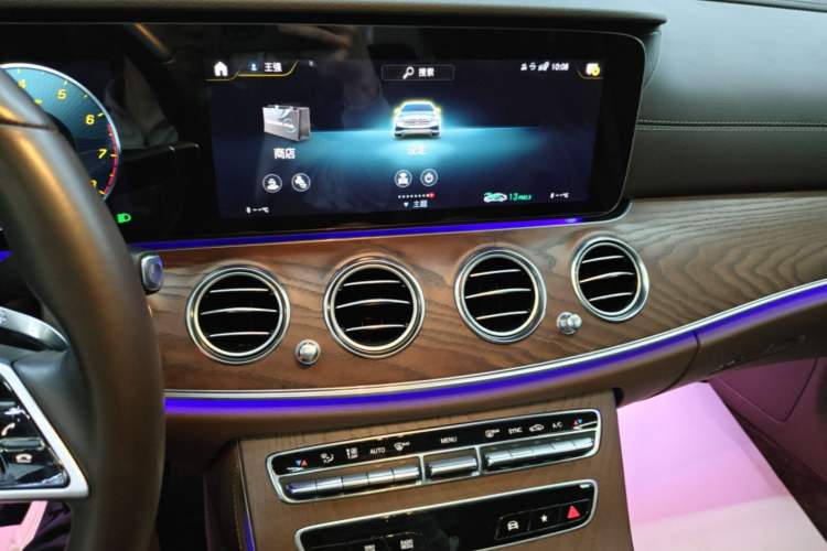Used Mercedes-Benz E-Class 2023 E 300 L Luxury Model Audio And AC Panel