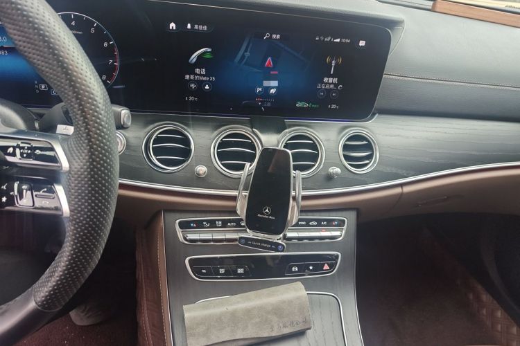 Used Mercedes-Benz E-Class 2023 E 300 L Sporty and Stylish Model Audio And AC Panel