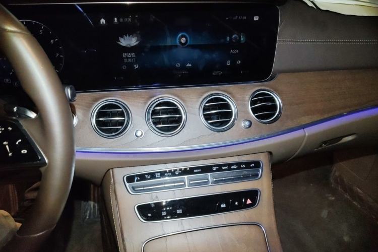 Used Mercedes-Benz E-Class 2023 Updated E 300 L Luxury Edition Audio And AC Panel