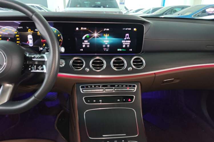 Used Mercedes-Benz E-Class 2023 Restyled E 300 L Sporty and Stylish Edition Audio And AC Panel