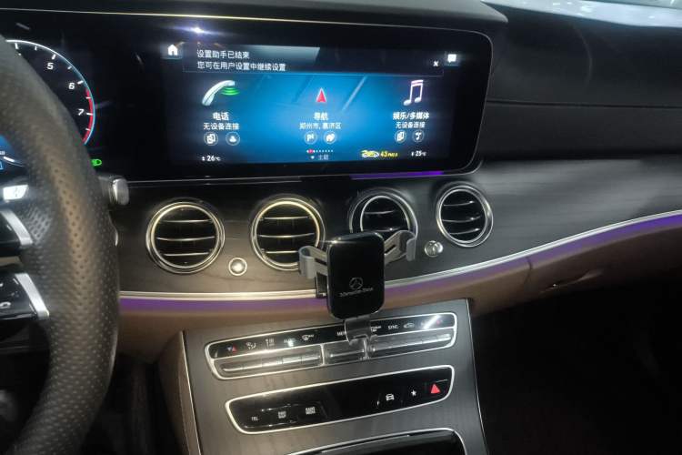Used Mercedes-Benz E-Class 2023 E 300 L Sport Luxury Edition Audio And AC Panel
