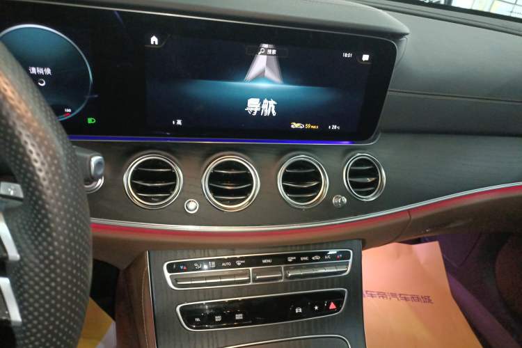 Used Mercedes-Benz E-Class 2023 Restyled E 300 L Sporty and Stylish Edition Audio And AC Panel