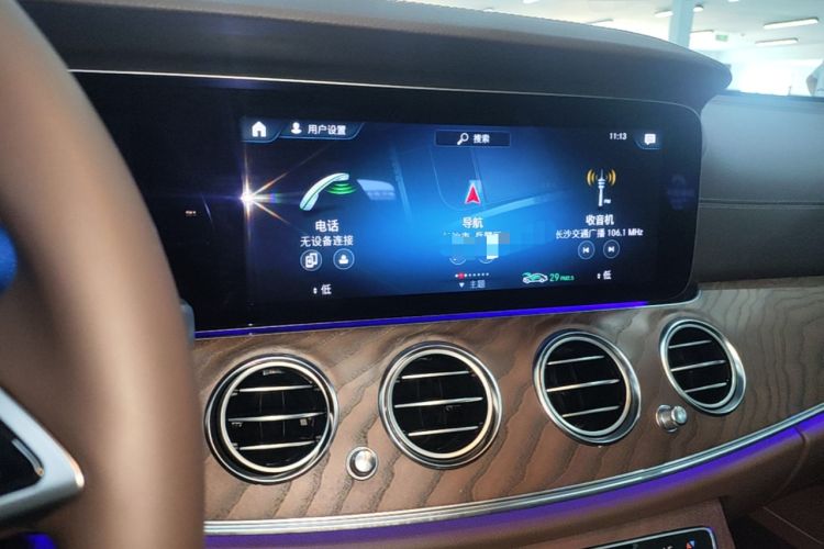 Used Mercedes-Benz E-Class 2023 Updated E 300 L Fashion Edition Audio And AC Panel