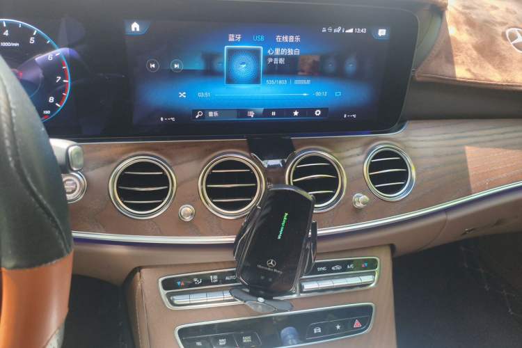 Used Mercedes-Benz E-Class 2023 E 300 L Stylish Model Audio And AC Panel
