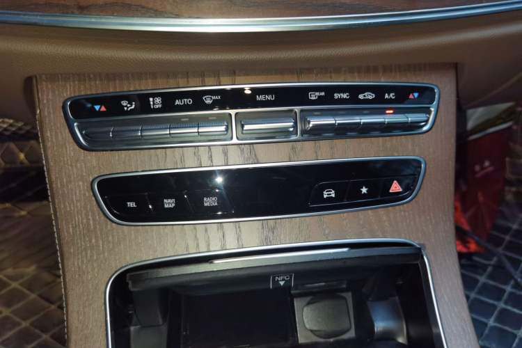 Used Mercedes-Benz E-Class 2023 Restyled E 300 L Sporty and Stylish Edition Audio And AC Panel