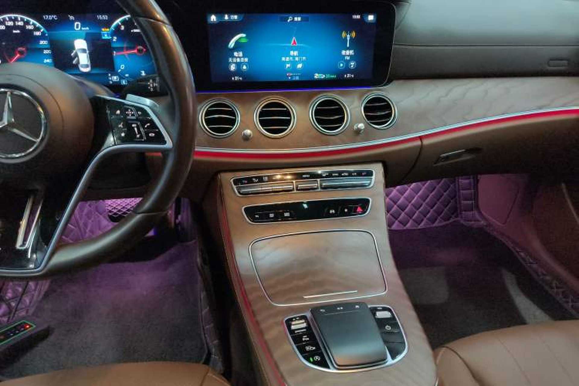 Used Mercedes-Benz E-Class 2023 E 300 L Stylish Model Audio And AC Panel