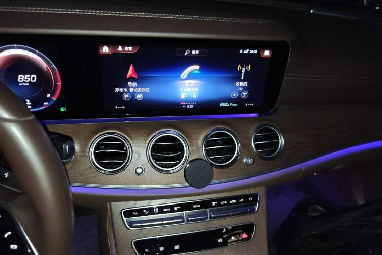 Used Mercedes-Benz E-Class 2023 Facelift E 260 L Audio And AC Panel