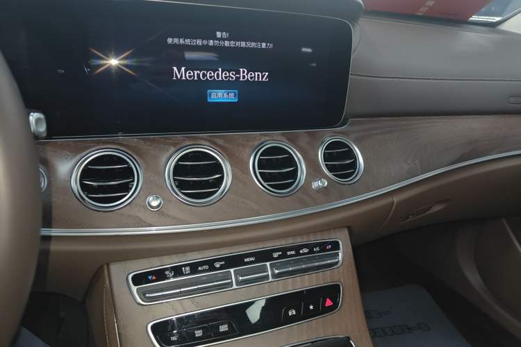 Used Mercedes-Benz E-Class 2023 E 300 L Luxury Model Audio And AC Panel