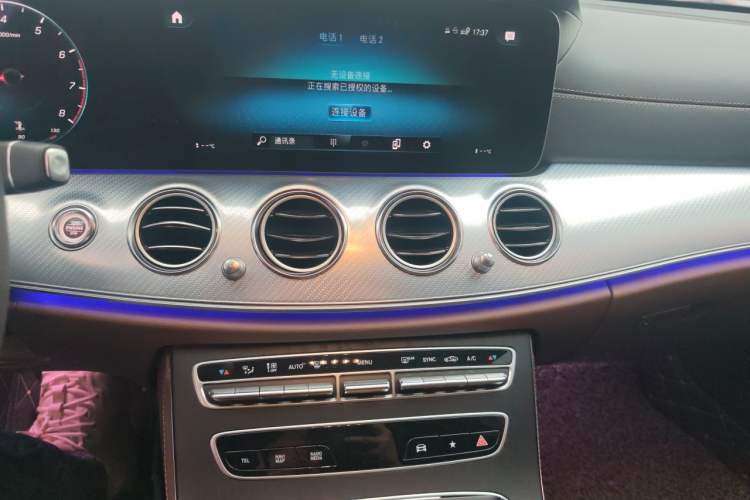 Used Mercedes-Benz E-Class 2023 Restyled E 260 L Sport Edition Audio And AC Panel