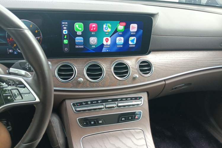 Used Mercedes-Benz E-Class 2023 E 300 L Luxury Model Audio And AC Panel