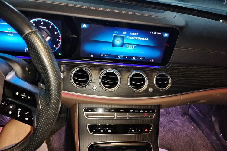 Used Mercedes-Benz E-Class 2023 Restyled E 300 L Sporty and Stylish Edition Audio And AC Panel