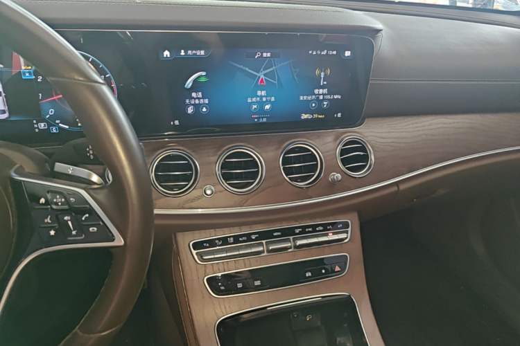 Used Mercedes-Benz E-Class 2023 E 300 L Stylish Model Audio And AC Panel