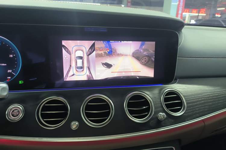 Used Mercedes-Benz E-Class 2023 E 300 L Sporty and Stylish Model Audio And AC Panel