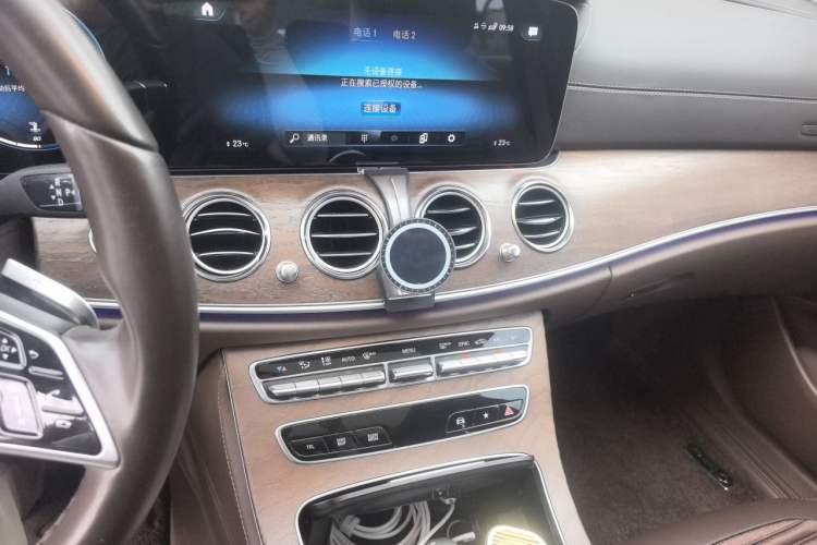 Used Mercedes-Benz E-Class 2023 E 300 L Luxury Model Audio And AC Panel