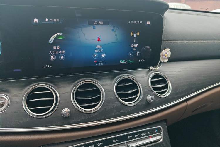 Used Mercedes-Benz E-Class 2023 Restyled E 300 L Sporty and Stylish Edition Audio And AC Panel