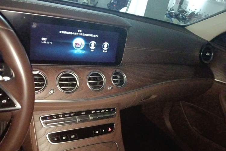 Used Mercedes-Benz E-Class 2023 E 300 L Stylish Model Audio And AC Panel