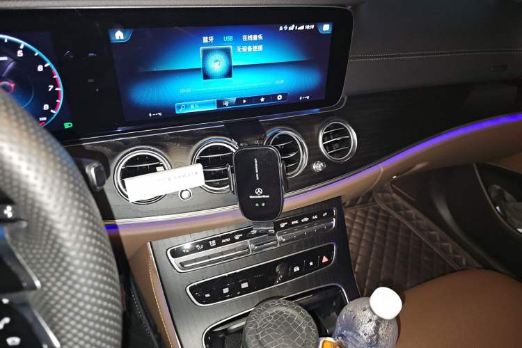 Used Mercedes-Benz E-Class 2023 E 300 L Sporty and Stylish Model Audio And AC Panel