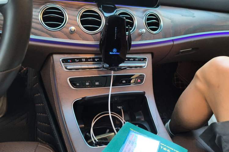 Used Mercedes-Benz E-Class 2023 E 300 L Sporty and Stylish Model Audio And AC Panel