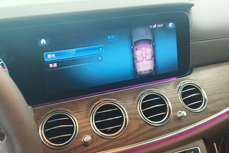 Used Mercedes-Benz E-Class 2023 E 300 L Stylish Model Audio And AC Panel