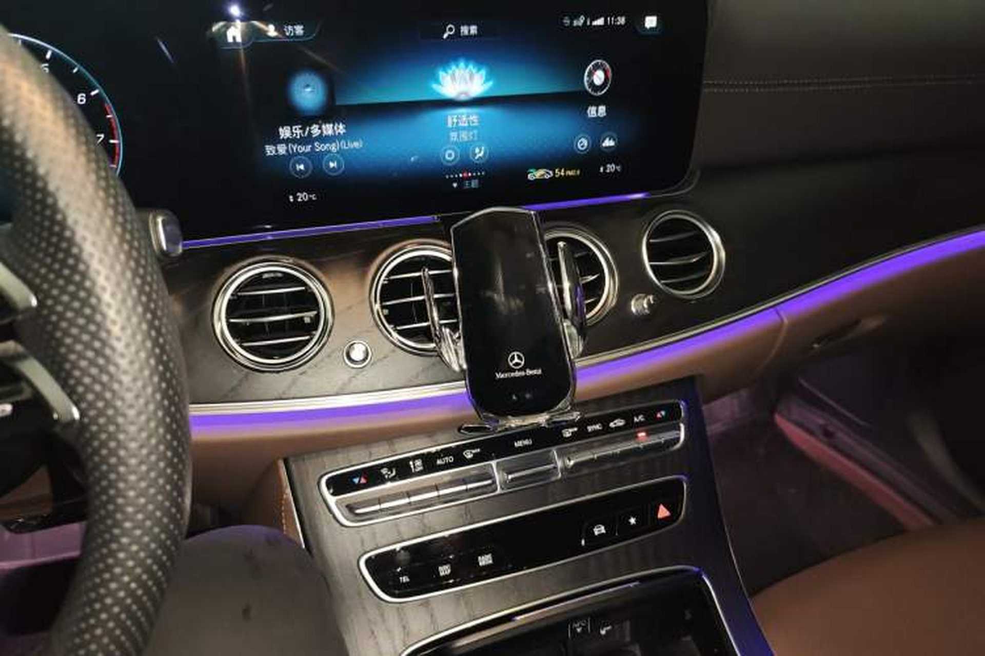 Used Mercedes-Benz E-Class 2023 Restyled E 260 L Sport Edition Audio And AC Panel