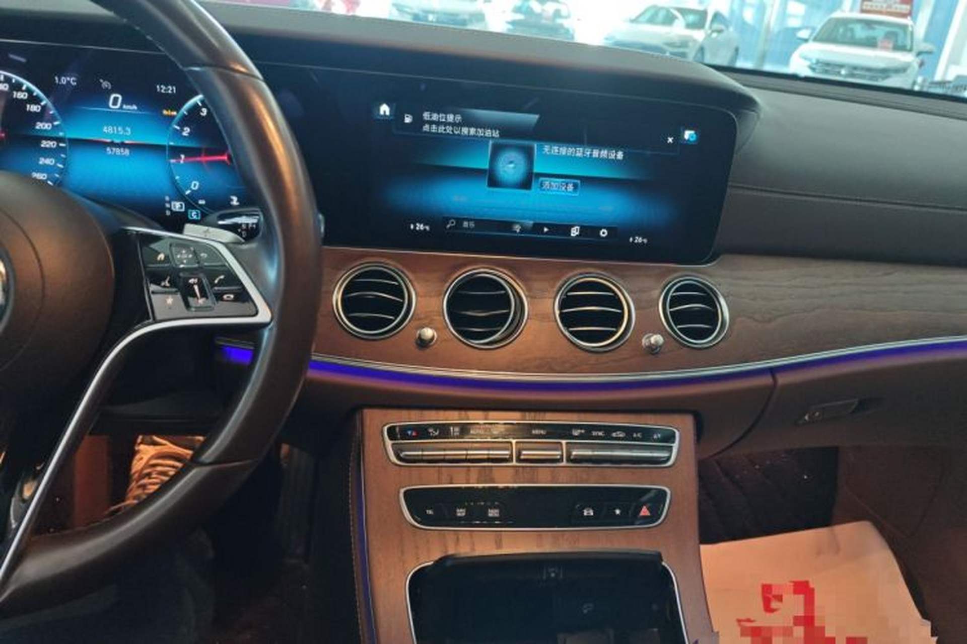 Used Mercedes-Benz E-Class 2023 Updated E 300 L Fashion Edition Audio And AC Panel