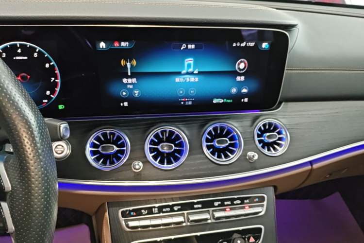 Used Mercedes-Benz E-Class 2023 Restyled E 300 L Sporty and Stylish Edition Audio And AC Panel