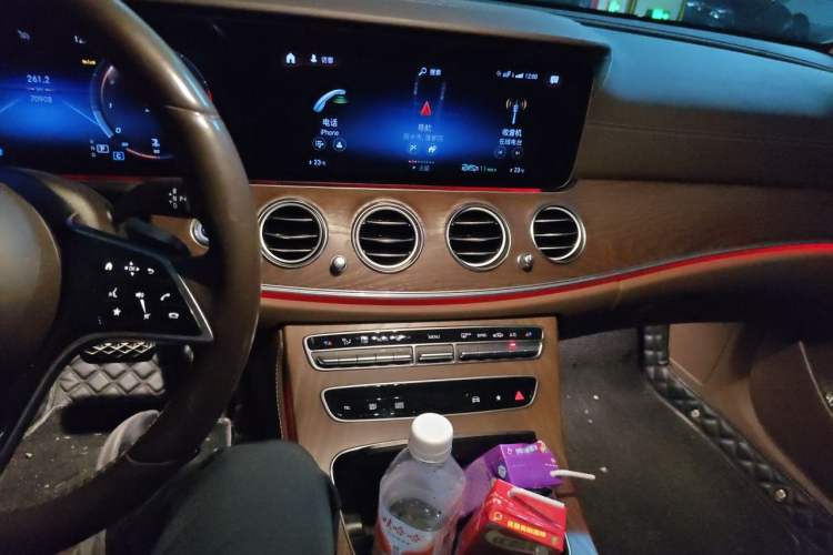 Used Mercedes-Benz E-Class 2023 E 300 L Luxury Model Audio And AC Panel