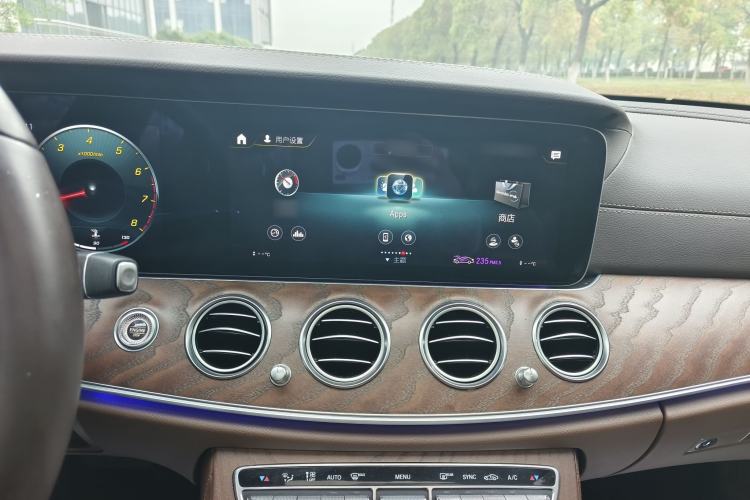 Used Mercedes-Benz E-Class 2023 E 300 L Stylish Model Audio And AC Panel