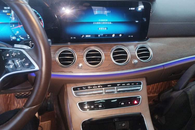 Used Mercedes-Benz E-Class 2023 E 300 L Sporty and Stylish Model Audio And AC Panel