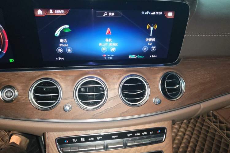 Used Mercedes-Benz E-Class 2023 Updated E 300 L Fashion Edition Audio And AC Panel